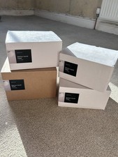 4 x Astro Blanco Round Trimless Recessed Fixed Downlight Plaster Lights- 1253004