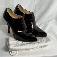 Prada Womens Burgundy Patent Leather Pointed ...