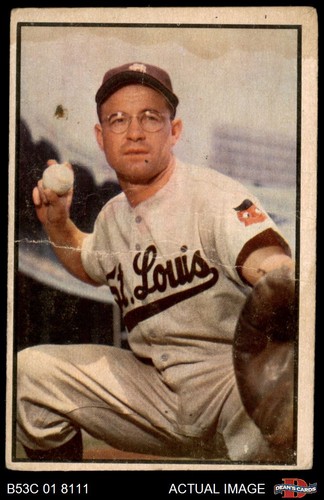1953 Bowman #70 Clint Courtney  Browns RC AUTHENTIC - Afbeelding 1 van 4