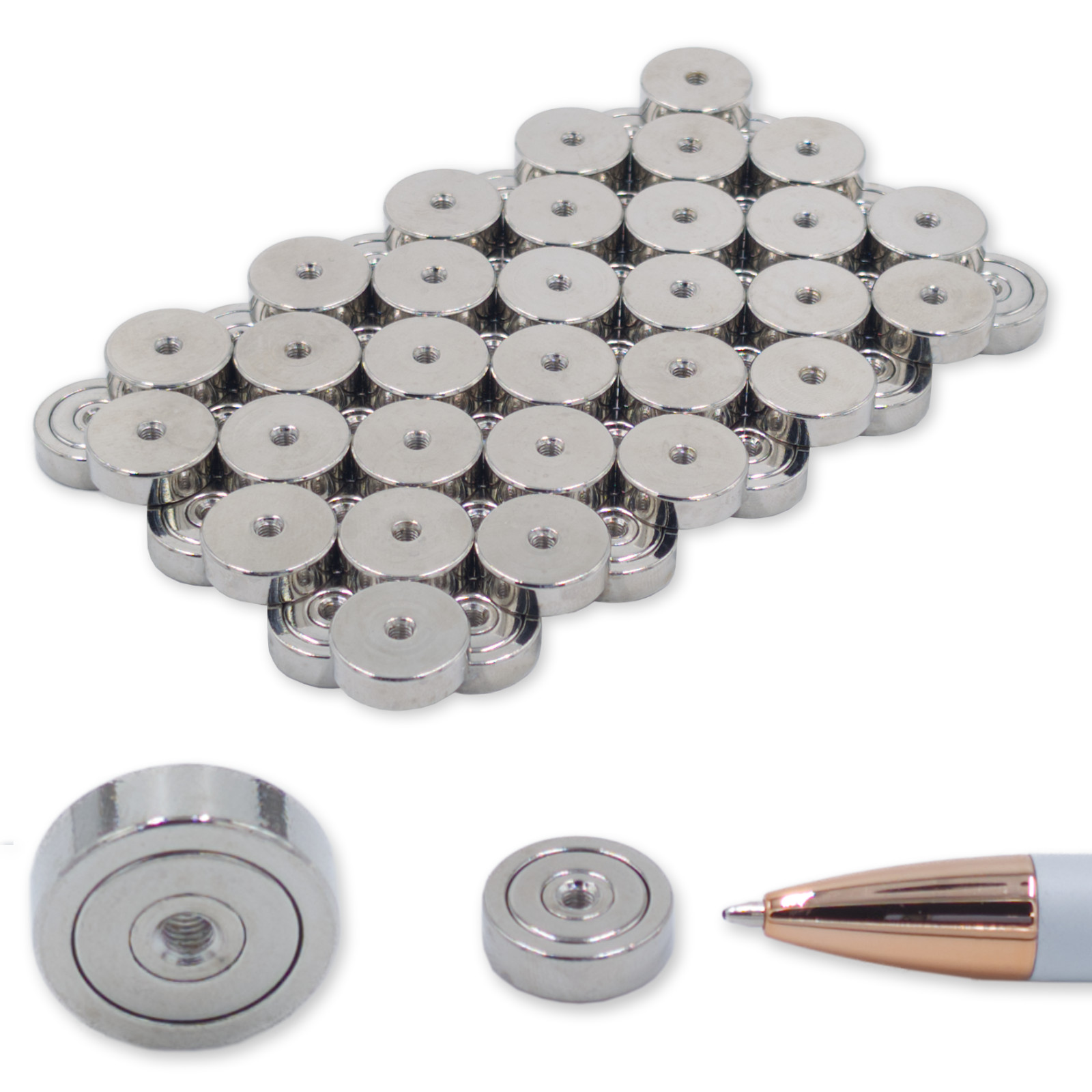 Imanes de neodimio extra fuertes N52 | superimanes NUEVO discos, olla, bloque, N42 N40