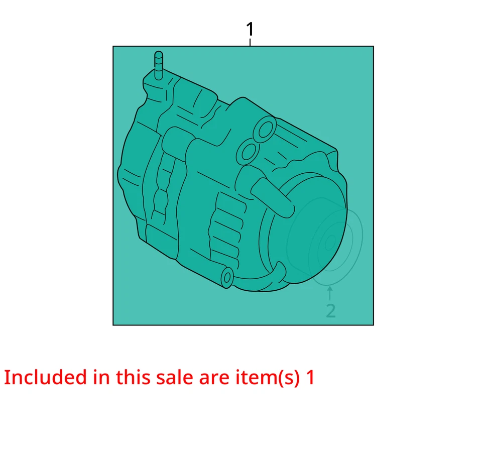 Alternador Acura TLX 2017 OEM 95 k millas - LKQ312758066 Foto 4 de 4