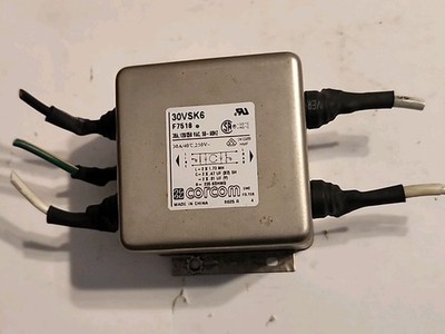 USED Corcom 30VSK6 EMI Filter Module F7518 - Free Shipping 