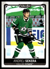 2021-22 O-Pee-Chee #393 Andrej Sekera Dallas Stars Hockey Card