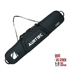 Padded Snowboard Bag for Air Travel, Snowboard Travel Bags padded-155cm Black
