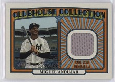 2021 Topps Heritage Clubhouse Collection Relics Miguel Andujar #CCR-MA 05nw