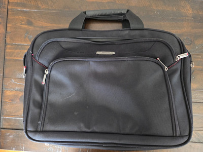 Samsonite Gusset 15.6'' Laptop Bag Black Excellent