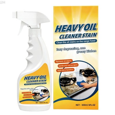 1*300ml Kitchen All Purpose Heavy Oil Stain Cleaner Powerful Degreasing Cleaning
