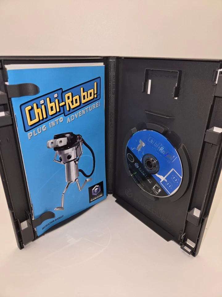 Chibi-Robo (Nintendo GameCube, 2006) CIB Complete In Box Nice Disc !! - Image 2 of 4