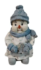 Retired Snow Buddies Baking Cookies Figurine The Encore Group 1999 Includes Box