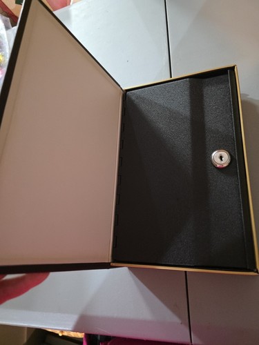 Caja fuerte para libro de desviación con llave portátil nuevo diccionario inglés cajas fuertes ocultas A1 - Imagen 2 de 6