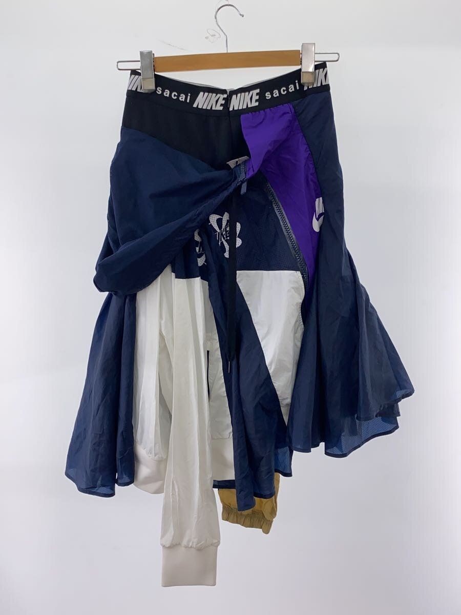 SACAI X NIKE NIKE Altri X Sacai 19AW Gonna Ricostruzione S Nylon Multicolore Cd6299 011 Usata