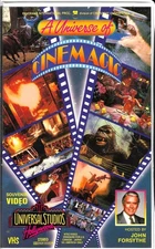 "UNIVERSAL STUDIOS HOLLYWOOD".....A UNIVERSE OF CINEMAGIC.....SOUVENIR VHS VIDEO