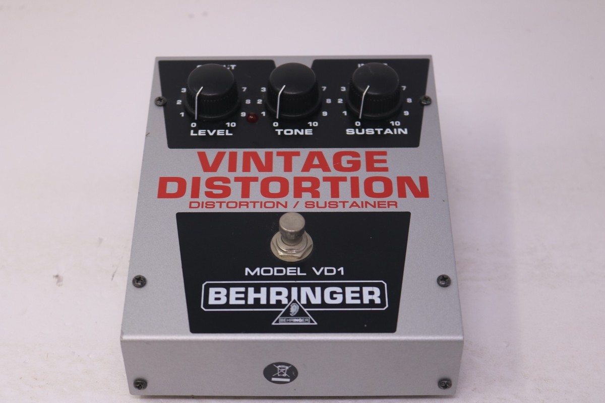 Behringer VD1 VINTAGE DISTORTION From Japan Guitar Effect Pedal