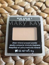 Flawed Mary Kay Sheer Mineral Pressed Powder Beige 2  015138