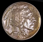1937-S 5C Buffalo Nickel - Choie GEM BU Toned - SMH-2249