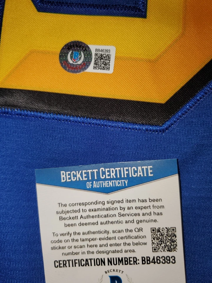 Ichiro Suzuki Signed Nike Seattle Mariners Jersey Auto Beckett XL - Image 4 of 4