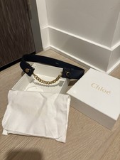 Chloe Leather Belt, Size Small