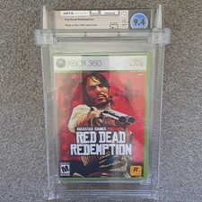 WATA 9.4 B+ Graded Red Dead Redemption Microsoft Xbox 360 2010 Sealed Brand New
