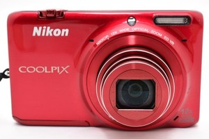 Nikon COOLPIX S6500 レッド 本体 ジャンク品 【メーカー直営