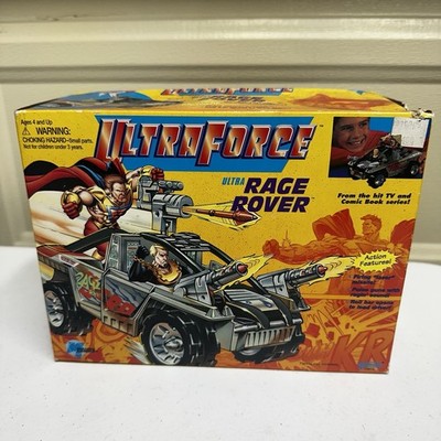 1995 Galoob Ultraforce Rage Rover Vehicle Malibu Comics Animated Series Vintage