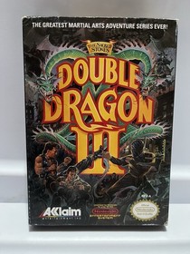 Double Dragon III 3 (Nintendo NES) Completo en Caja CIB - Probado