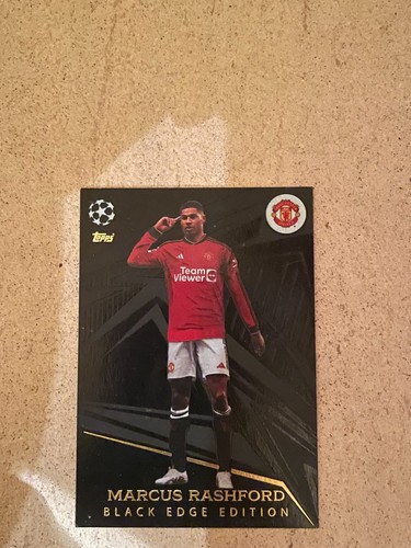 2023-24 Topps Match Attax Uefa Club Competitions - Black Edge Edition Marcus...
