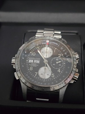Hamilton Khaki X-Wind Men's Black Watch - H776160 - FULL SET