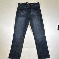 The Children's Place Straight Blue Denim Jeans Boys Size 7 Medium Wash