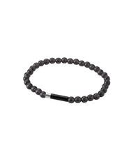 phiten RAKUWA Bracelet EXTREME Crystal Touch multicolor black / silver 16cm