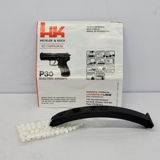 Umarex Heckler & Koch HK P30 Electric Airsoft Magazine, Rounds & Manual Only