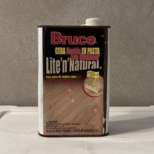 Bruce Lite 'n' Natural Liquid Paste Wax Cleaner Hardwood Floors 32 fl oz B