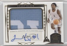 2022-23 Leaf Trinity Patch Auto Gold 23/75 Leaky Black #PA-LB1 Patch Auto 16n7