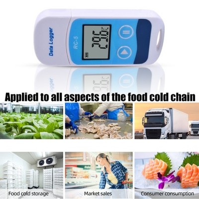 Precise Digital USB Temperature Data Logger For Cold Chain Transport And Storage