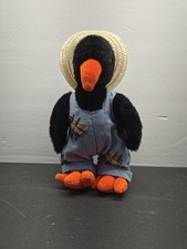 1993 TY Beanie Baby Cawley Crow How Does Your Garden Grow Plush Attic Treasure