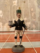 Massefigur Bergmann Lichterhalter Kerzenhalter Erzgebirge Masse ähnl. Lahl 9,5cm