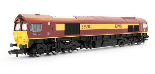 Hornby gebrauchte Diesellokomotive R2520 EWS Class 59201 "Vale Of York" | Condition: Used