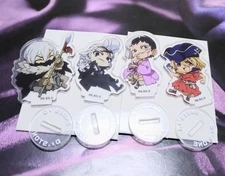 Hyoga, Xeno, Gen, Ryusui Acrylic Stand - Dr. STONE - DAISO