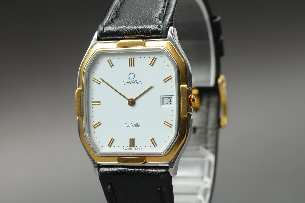 25+ Leather Quartz OMEGA De Ville Wristwatches for sale | Updated