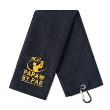 CybGene Papaw Golf Towel, Gifts on Father s 01-best By Par
