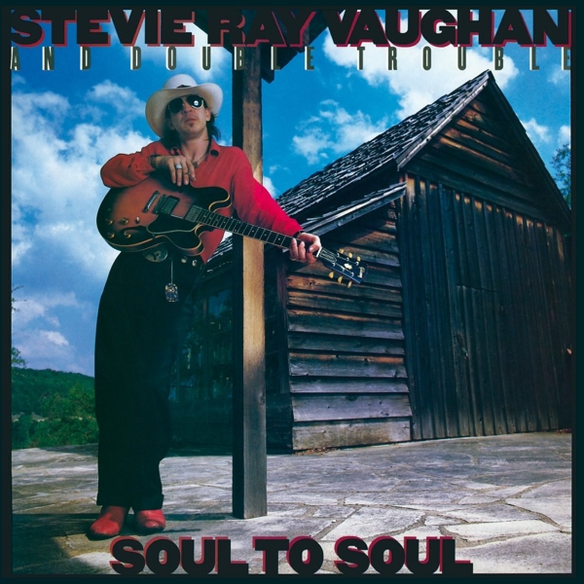 STEVIE RAY VAUGHAN AND DOUBLE TROUBLE - Soul To Soul 2024 Dutch Red Vinyl LP - Image 4