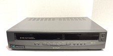 Sharp VHS Player VC-A504U VCR 4 Head On Scree...