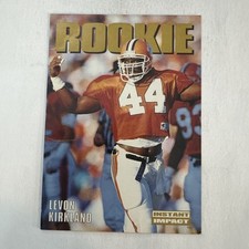 1992 SkyBox Instant Impact NFL Rookie Levon Kirkland #345