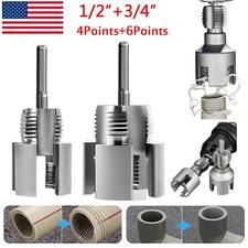 US Integrated Internal  External Pipe Threading Tool For 1/2'' 3/4'' Water Pipe