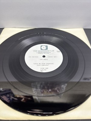 Lou Rawls MASTER 10  VINYL 6/6/86 Stop Me From Starting This Feeling Rare