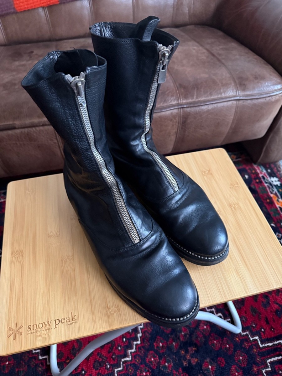 【関税込み】GUIDI Stivaletto '310' Guidi 310 Black Leather Boots 44 43 10.5 | eBay