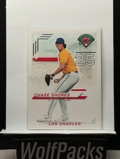 2025 Panini Prospect Edition - Chase Shores, Los Angeles Angels #52
