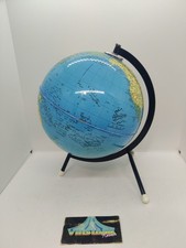Globe terrestre Editions Taride des années 1960 - Italie Abîmé