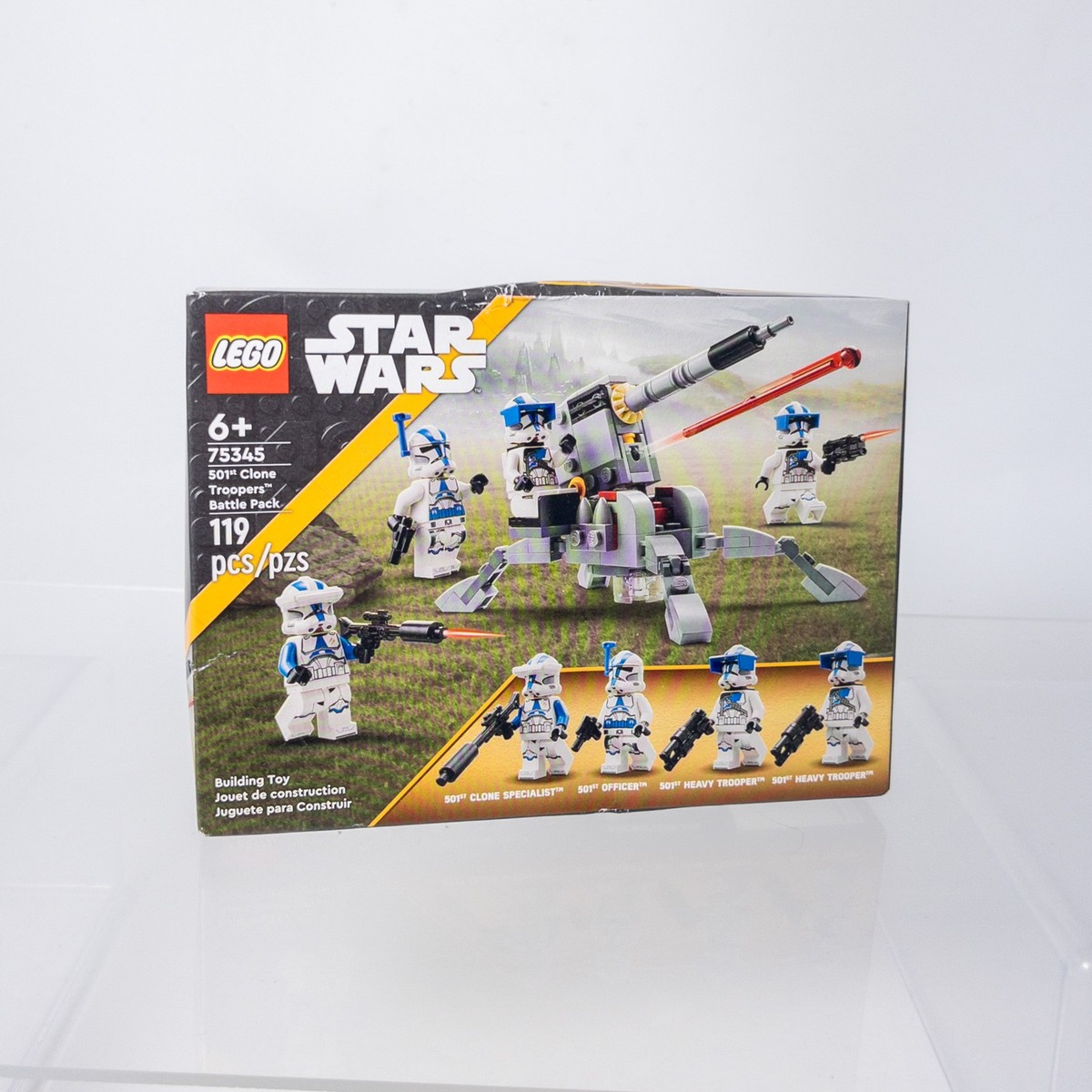 Lego Star Wars 501st CLONE TROOPERS BATTLE PACK (#75345) (119
