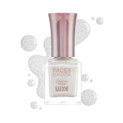 FACES CANADA Ultime Pro Splash Luxe Nail Enamel - Glitter Girl (L42), 12ml | Glo