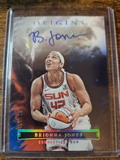 2023 Panini WNBA Origins Brionna Jones Blue Auto 7/25 #OA-BJN Connecticut Sun